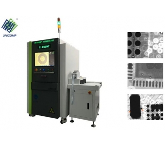 Licznik chipów SMD z prześwietleniem rentgenowskim do płytek PCB, napięcie 100 kV