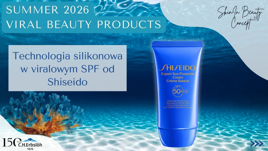 Technologia silikonowa w viralowym SPF od Shiseido