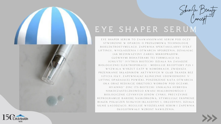zaawansowane serum pod oczy - formulacja