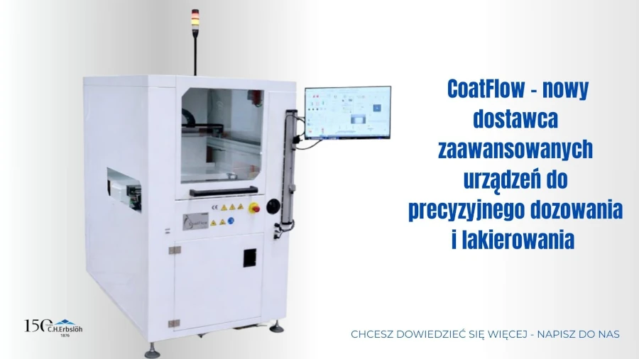 COATFLOW – nowy dostawca urządzeń do dozowania lub lakierowania elektroniki