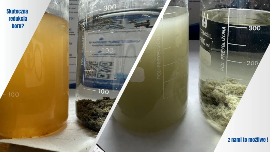 Redukcja boru w ściekach przemysłowych