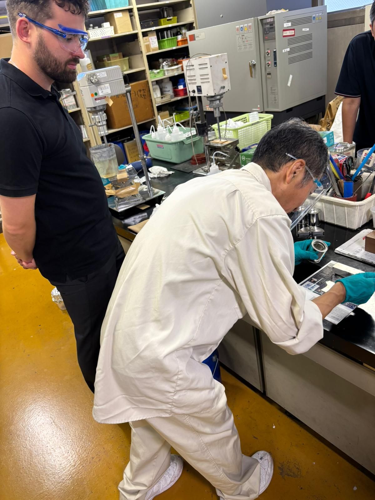 Coatings & Adhesives team visiting Kusumoto Chemicals