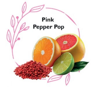 Pieprzowo cytrusowy aromat do kosmetyków.